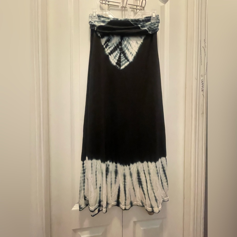 Tie-dye maxi shirt - Sweet addiction Small